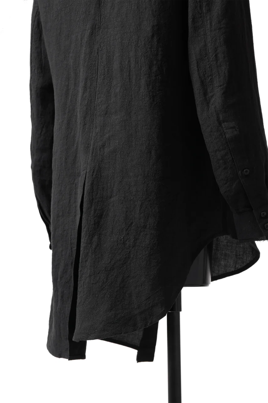 Aleksandr Manamis Asymmetry Shirt (BLACK) - Image 25