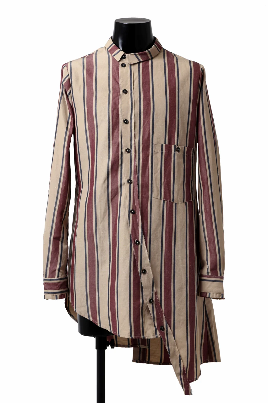 Aleksandr Manamis Asymmetry Shirt (STRIPE)
