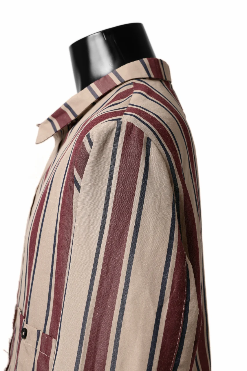 Aleksandr Manamis Asymmetry Shirt (STRIPE) - Image 16