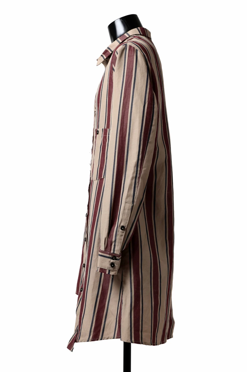 Aleksandr Manamis Asymmetry Shirt (STRIPE) - Image 5