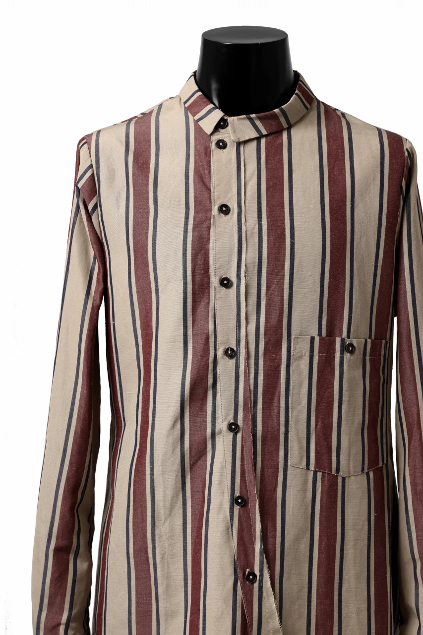 Aleksandr Manamis Asymmetry Shirt (STRIPE) - Image 9