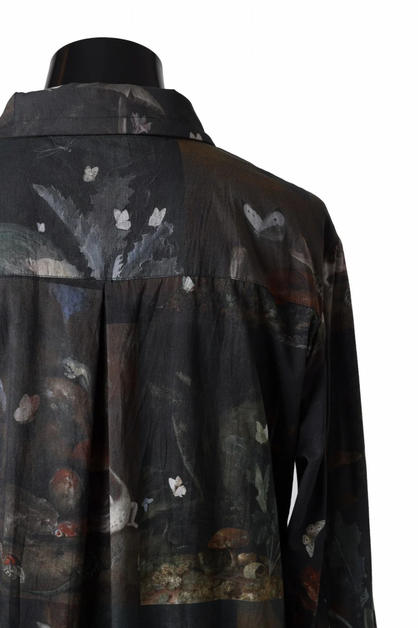 Aleksandr Manamis Back Pleats Shirt / Print (PAPILLON) - Image 17