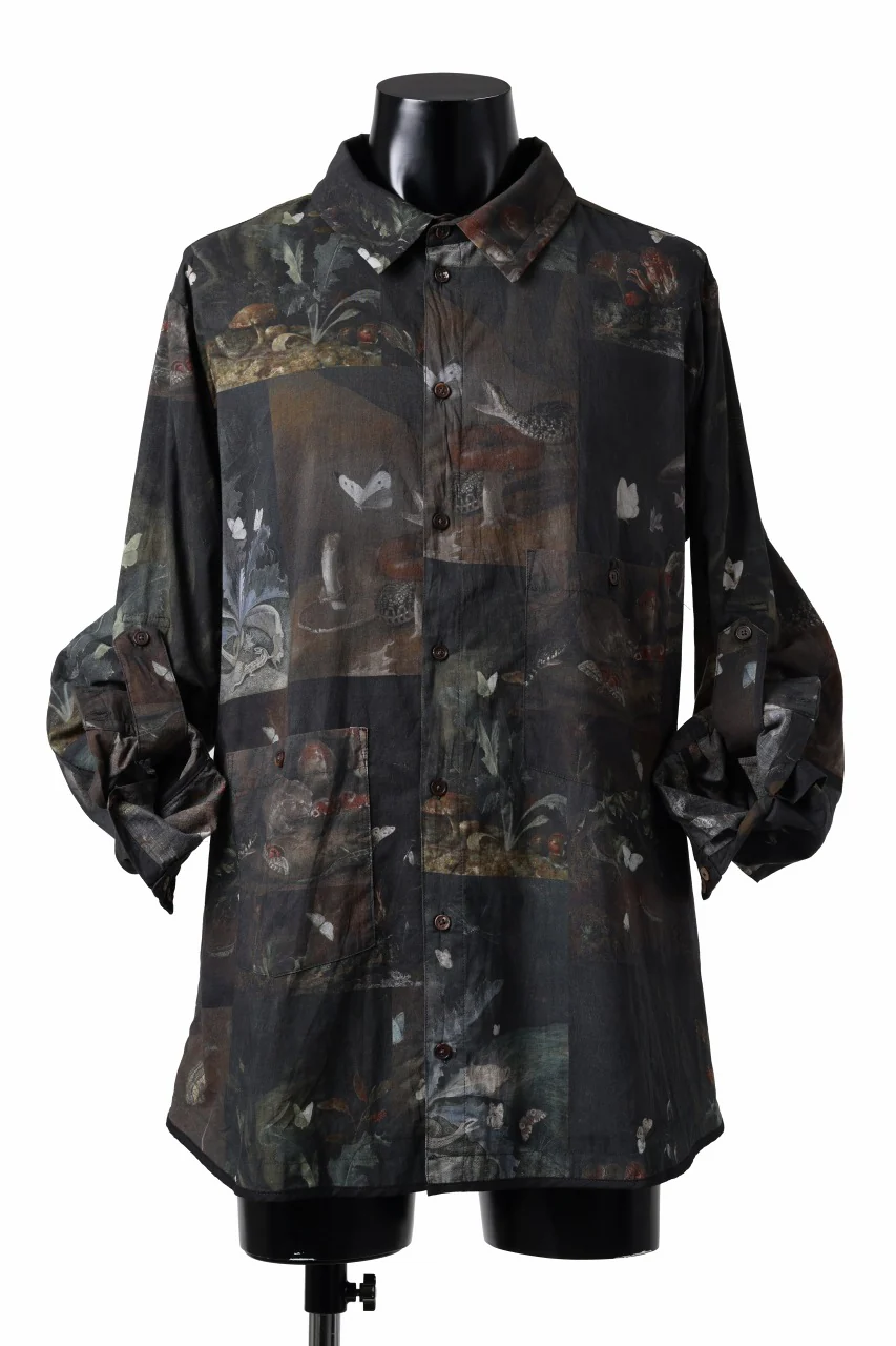 Aleksandr Manamis Back Pleats Shirt / Print (PAPILLON) - Image 18