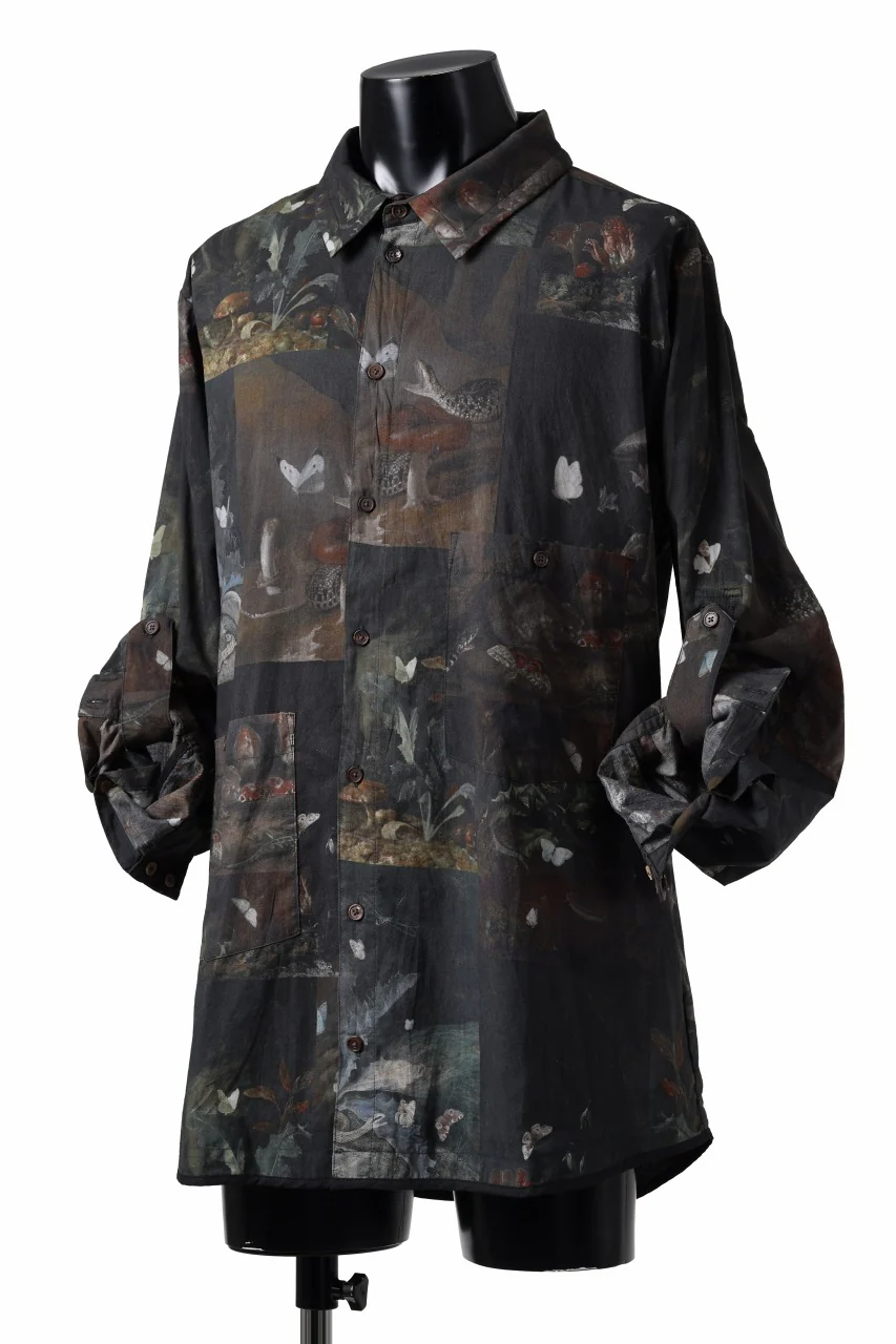 Aleksandr Manamis Back Pleats Shirt / Print (PAPILLON) - Image 19