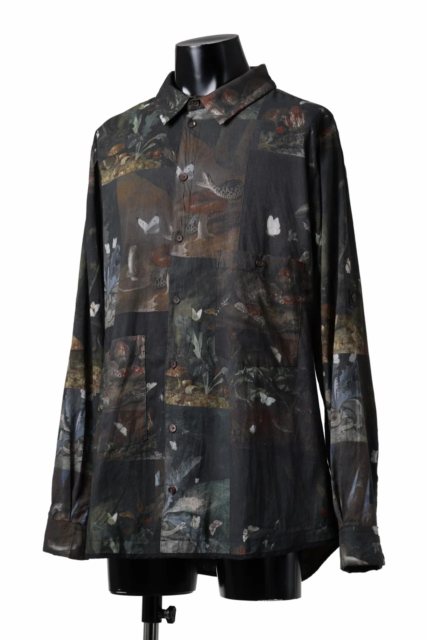 Aleksandr Manamis Back Pleats Shirt / Print (PAPILLON) - Image 2