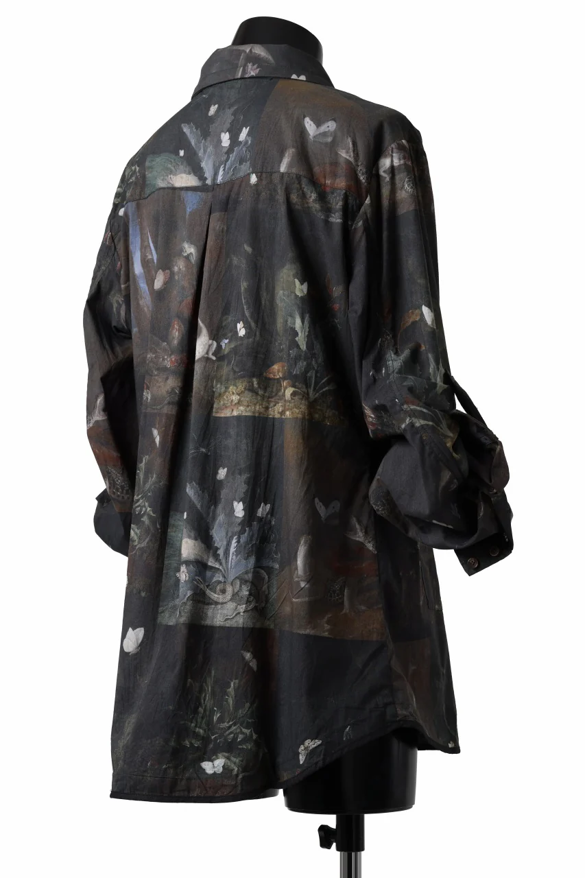 Aleksandr Manamis Back Pleats Shirt / Print (PAPILLON) - Image 20