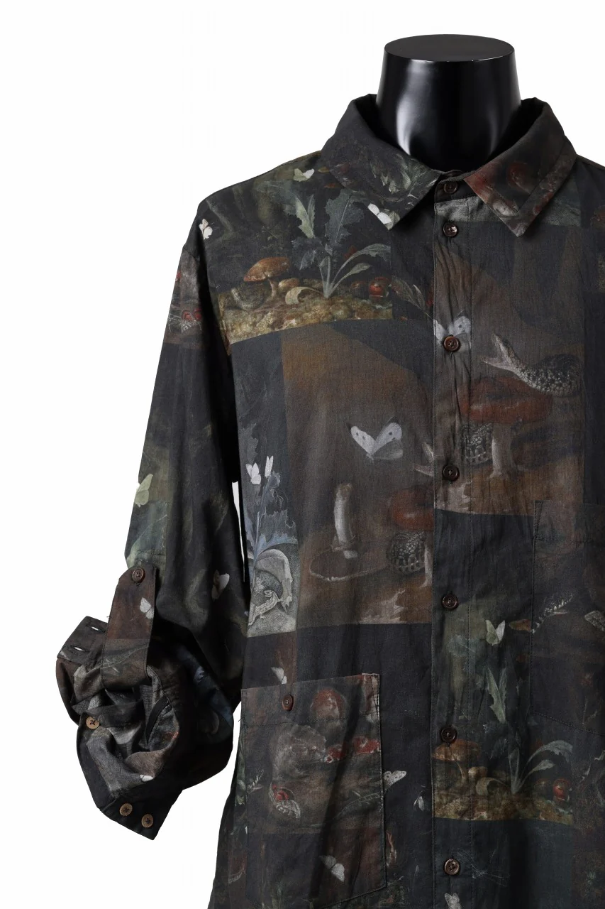 Aleksandr Manamis Back Pleats Shirt / Print (PAPILLON) - Image 21