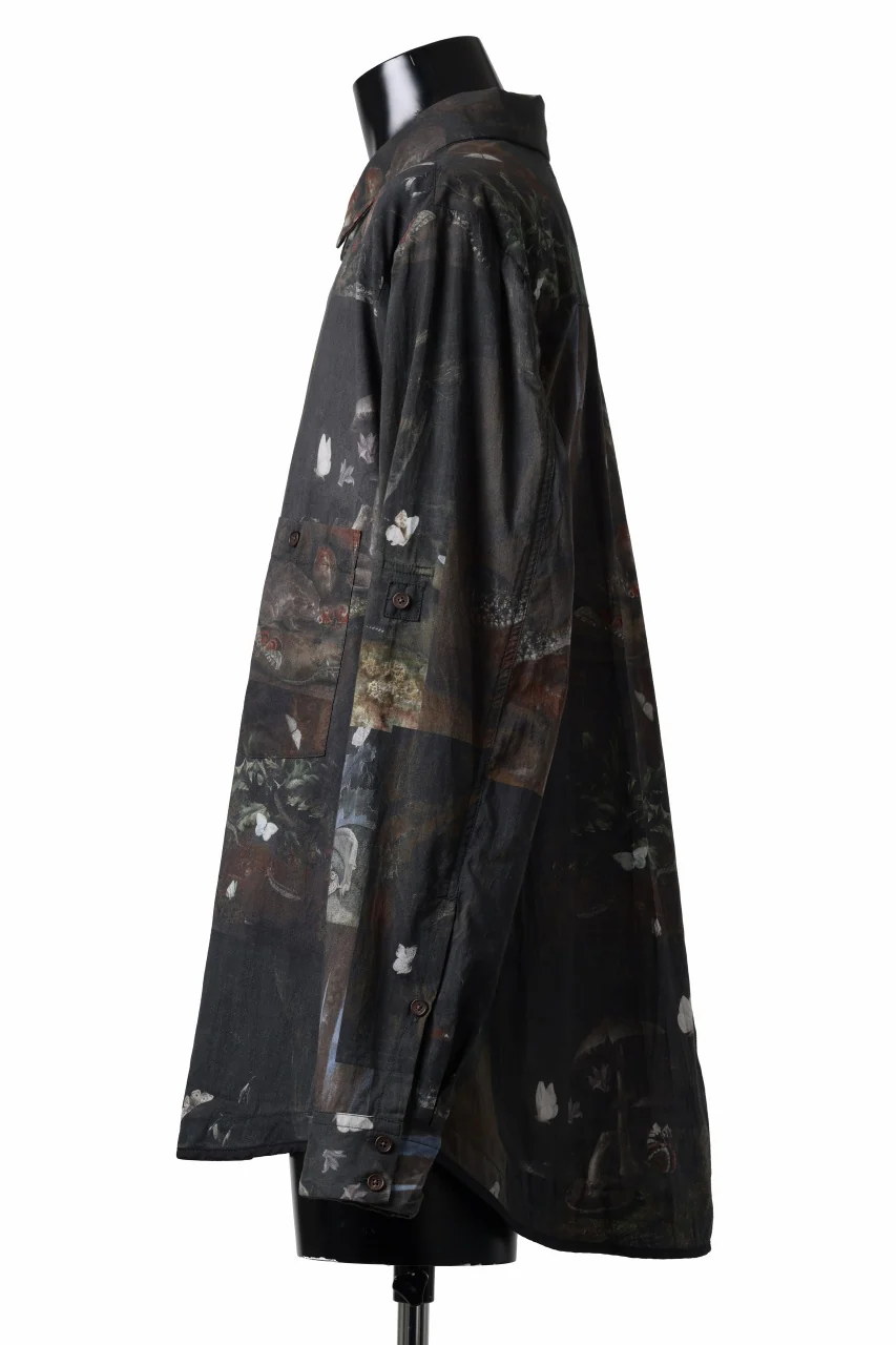 Aleksandr Manamis Back Pleats Shirt / Print (PAPILLON) - Image 3
