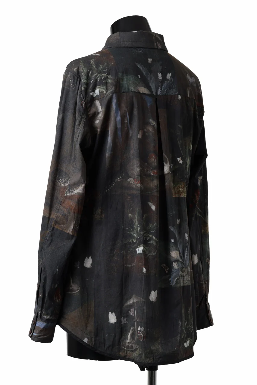 Aleksandr Manamis Back Pleats Shirt / Print (PAPILLON) - Image 4