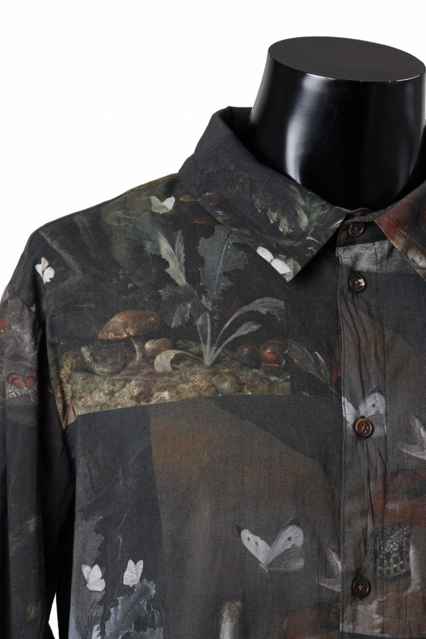 Aleksandr Manamis Back Pleats Shirt / Print (PAPILLON) - Image 6
