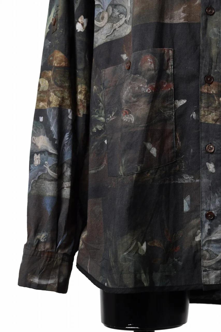 Aleksandr Manamis Back Pleats Shirt / Print (PAPILLON) - Image 9