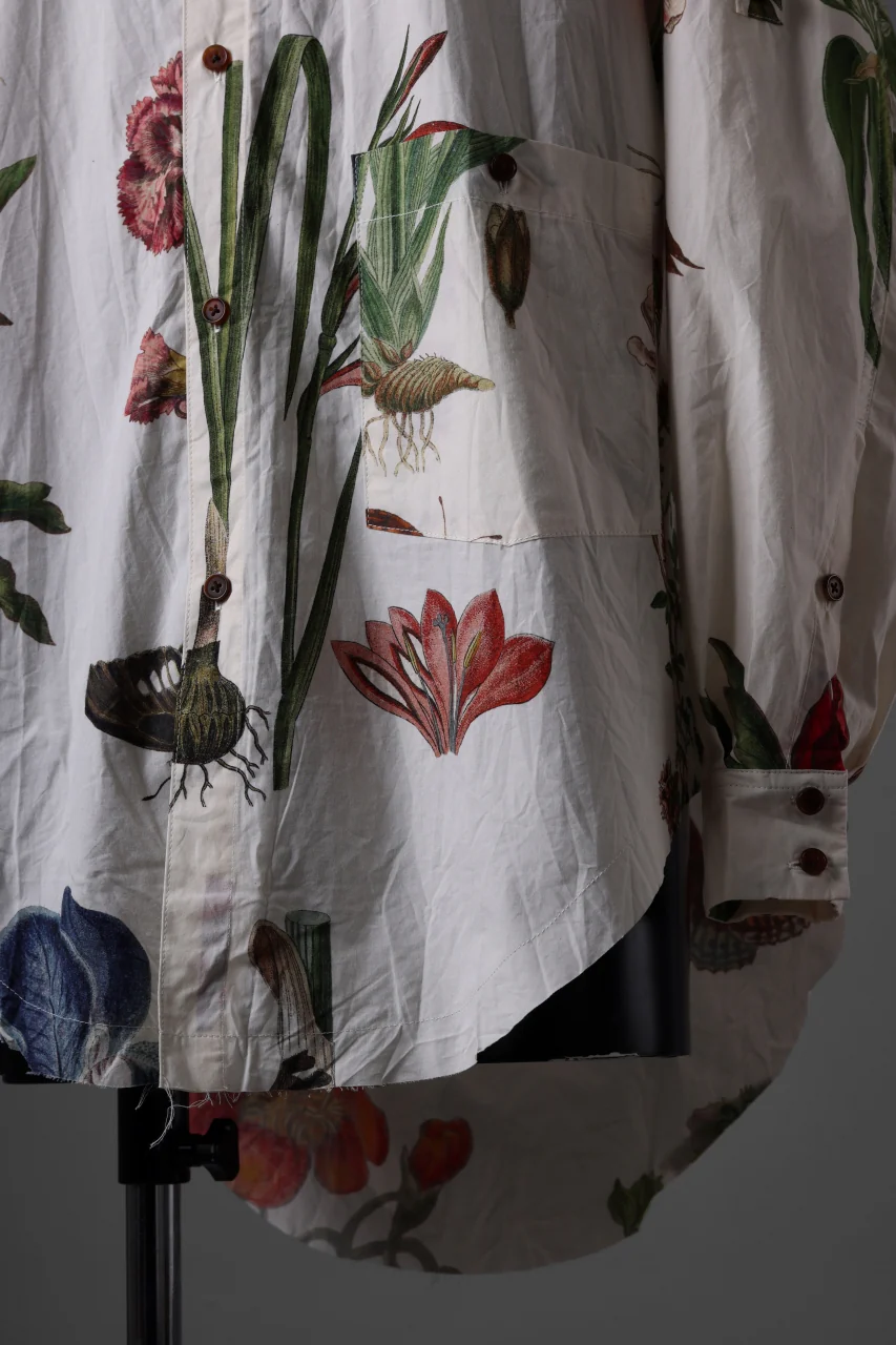 Aleksandr Manamis Classic Shirt / Type Writer Cotton (GRAND FLEUR) - Image 10