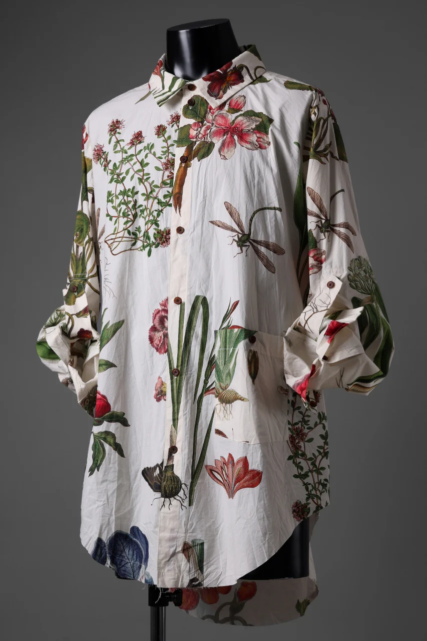 Aleksandr Manamis Classic Shirt / Type Writer Cotton (GRAND FLEUR) - Image 19