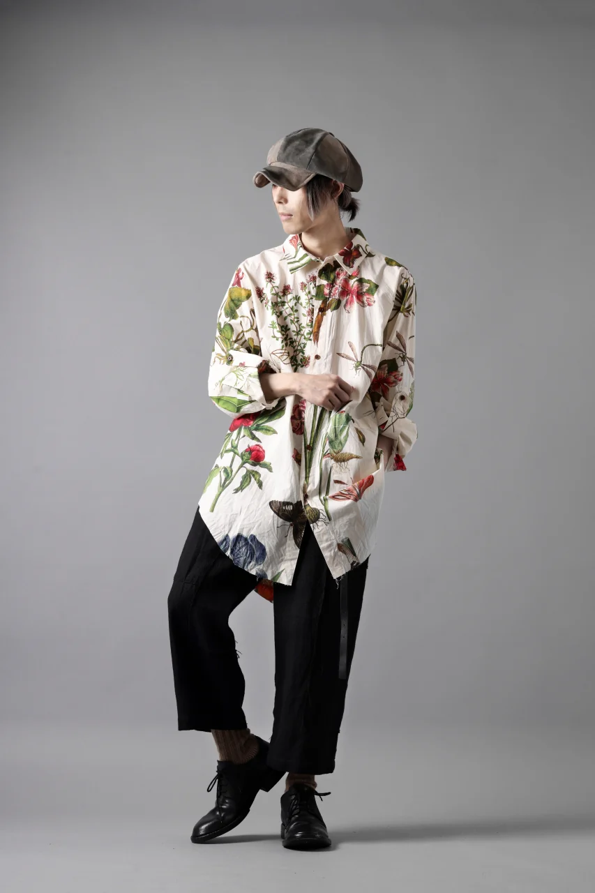 Aleksandr Manamis Classic Shirt / Type Writer Cotton (GRAND FLEUR) - Image 28
