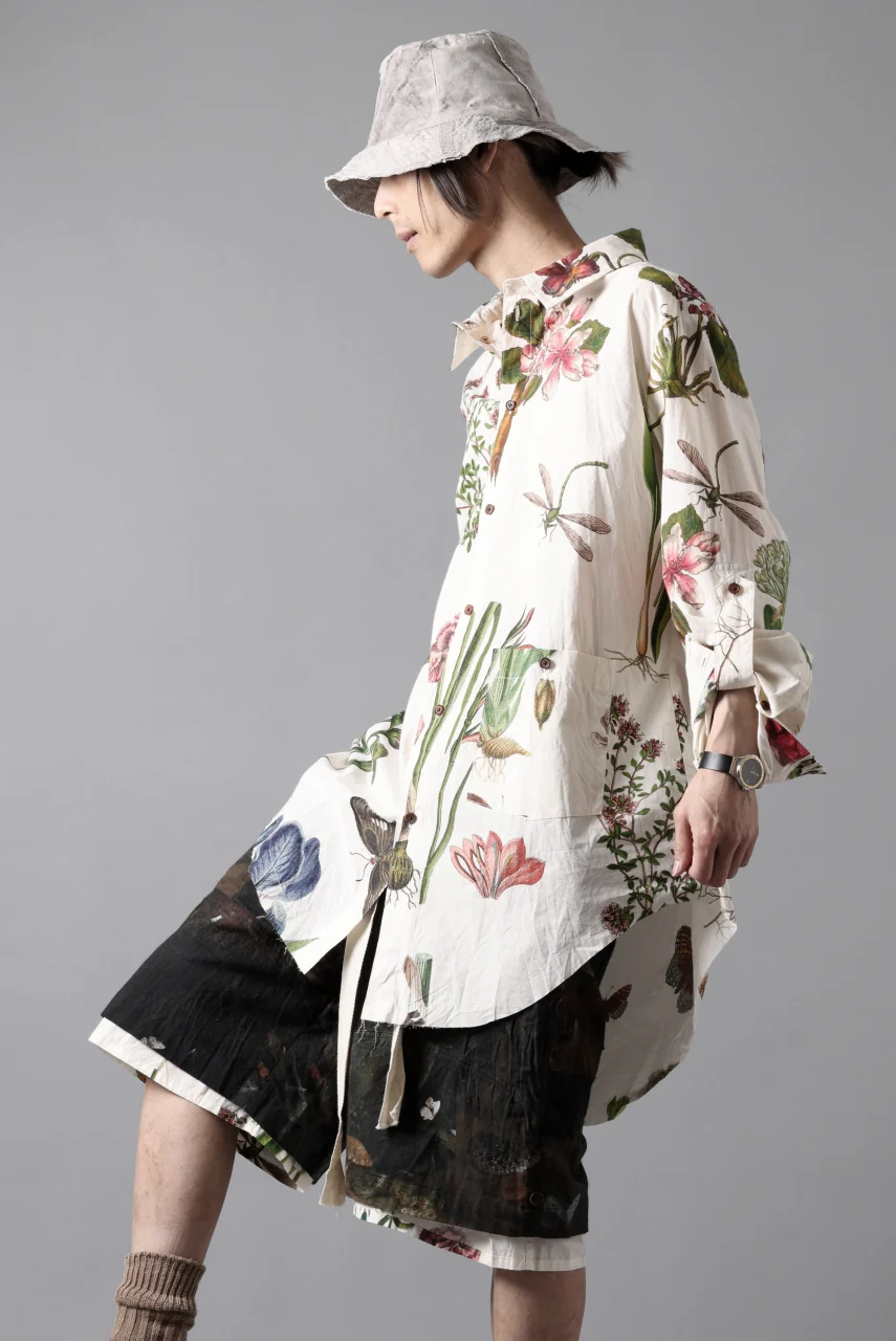 Aleksandr Manamis Classic Shirt / Type Writer Cotton (GRAND FLEUR) - Image 31