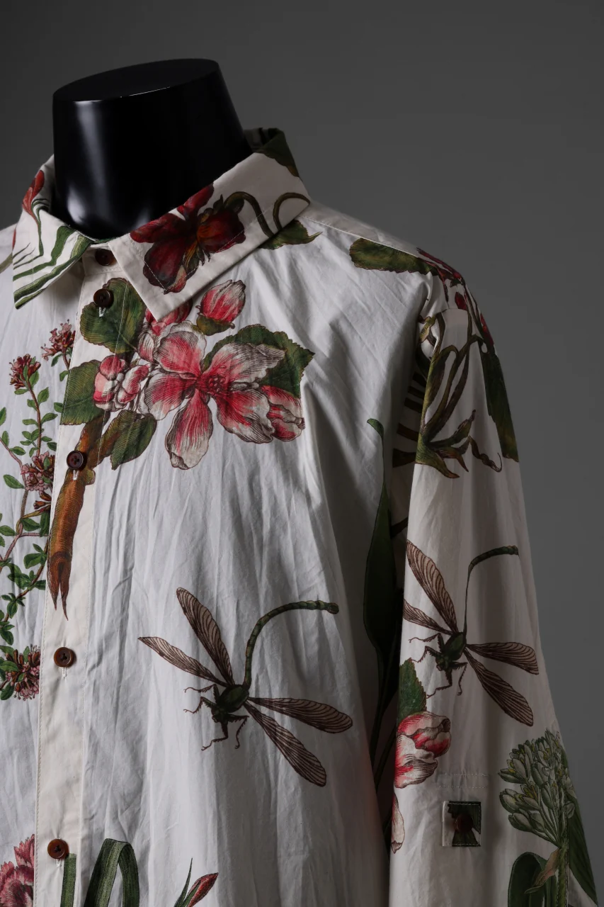 Aleksandr Manamis Classic Shirt / Type Writer Cotton (GRAND FLEUR) - Image 7