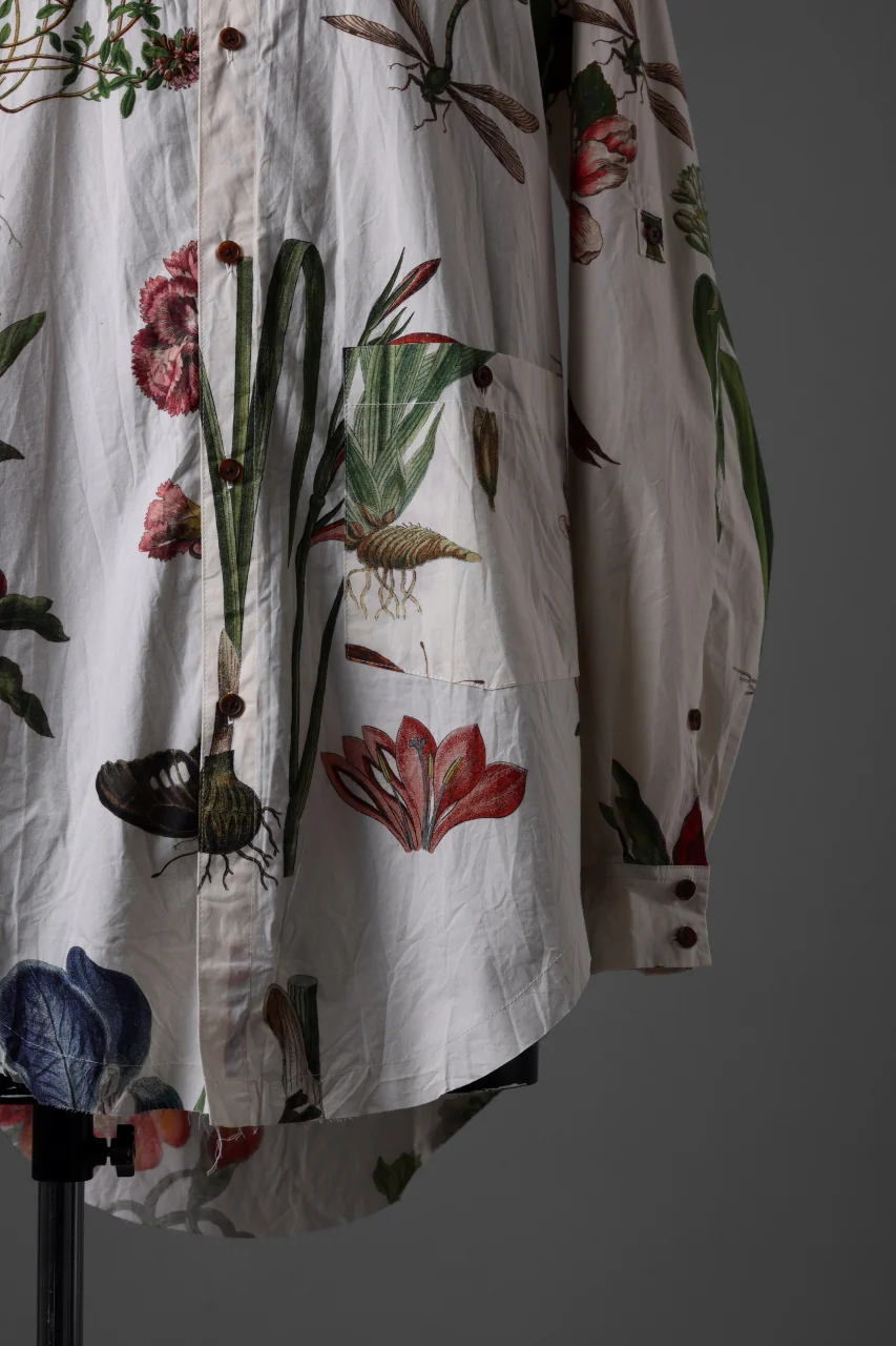 Aleksandr Manamis Classic Shirt / Type Writer Cotton (GRAND FLEUR) - Image 9