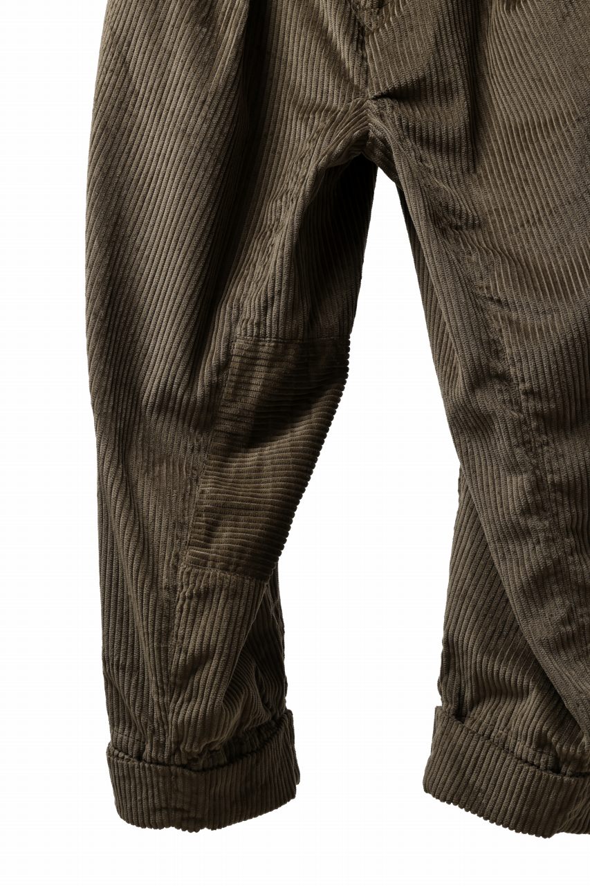 Aleksandr Manamis Corduroy Panel Pant (BROWN) - Image 11