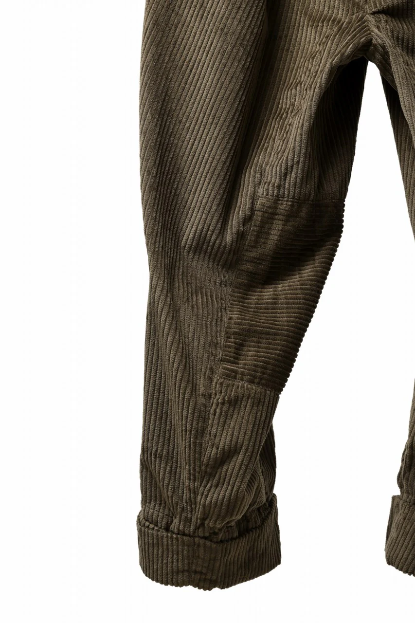 Aleksandr Manamis Corduroy Panel Pant (BROWN) - Image 12