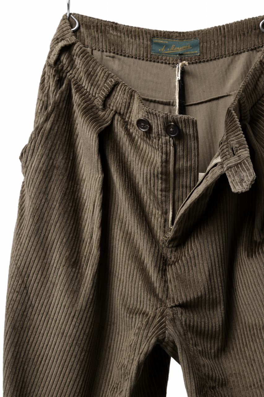 Aleksandr Manamis Corduroy Panel Pant (BROWN) - Image 14