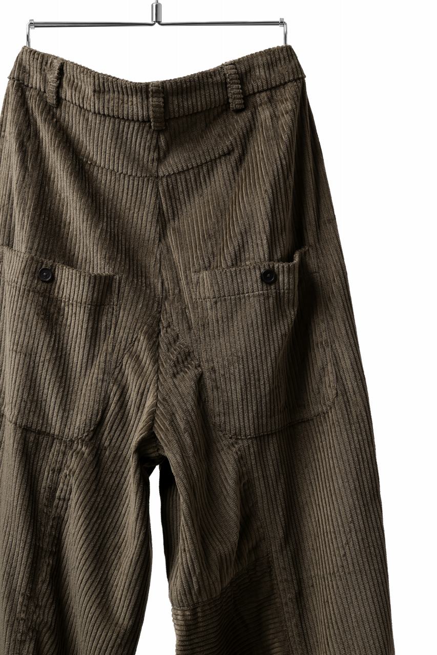 Aleksandr Manamis Corduroy Panel Pant (BROWN) - Image 18