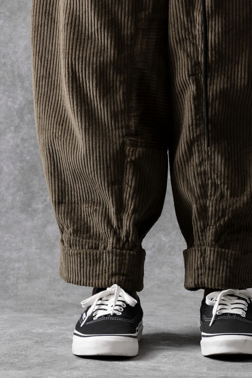 Aleksandr Manamis Corduroy Panel Pant (BROWN) - Image 25