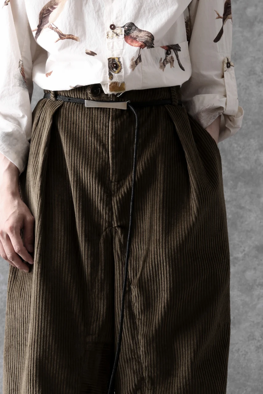 Aleksandr Manamis Corduroy Panel Pant (BROWN) - Image 27
