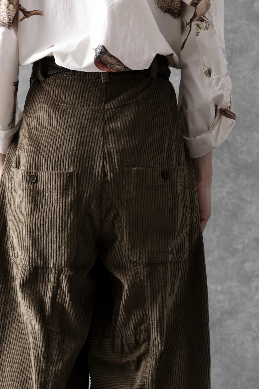 Aleksandr Manamis Corduroy Panel Pant (BROWN) - Image 28