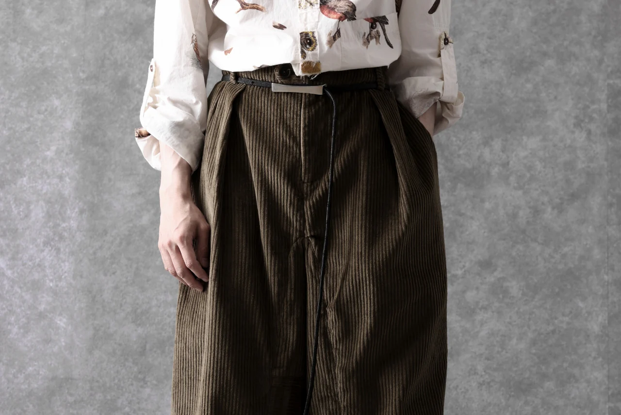 Aleksandr Manamis Corduroy Panel Pant (BROWN) - Image 29