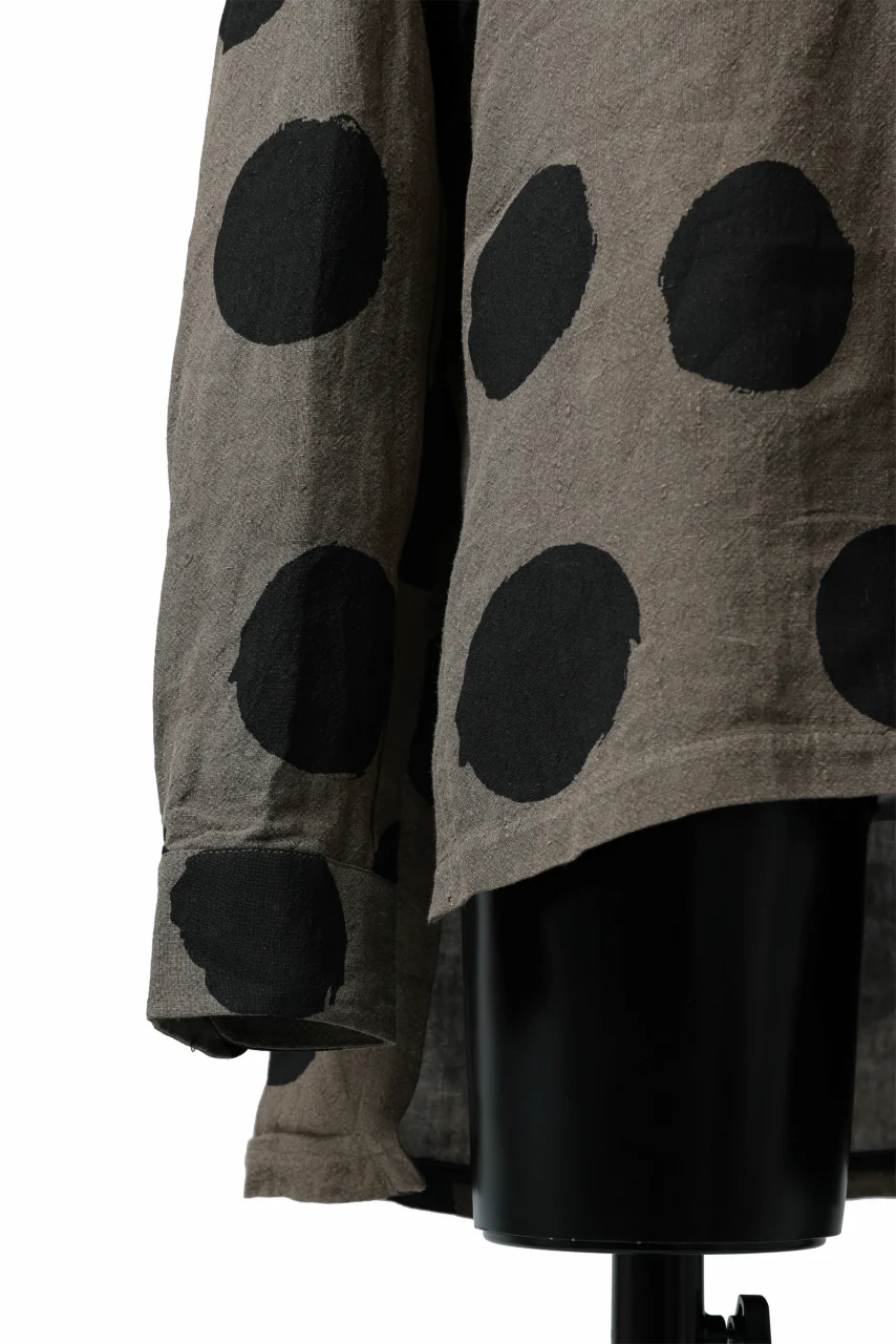 Aleksandr Manamis Dots Shirt (BROWN) - Image 17