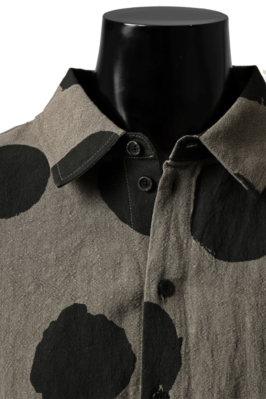 Aleksandr Manamis Dots Shirt (BROWN) - Image 18