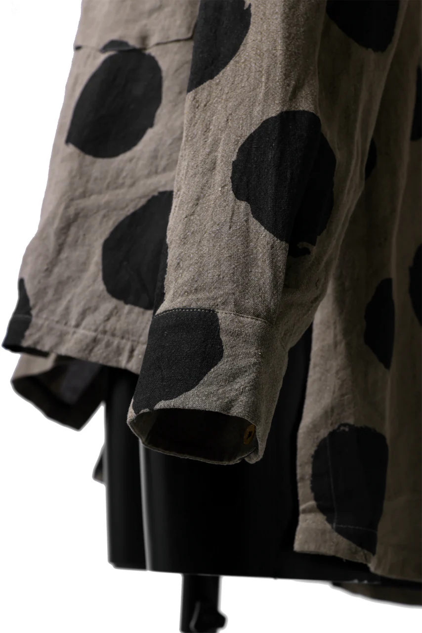 Aleksandr Manamis Dots Shirt (BROWN) - Image 23