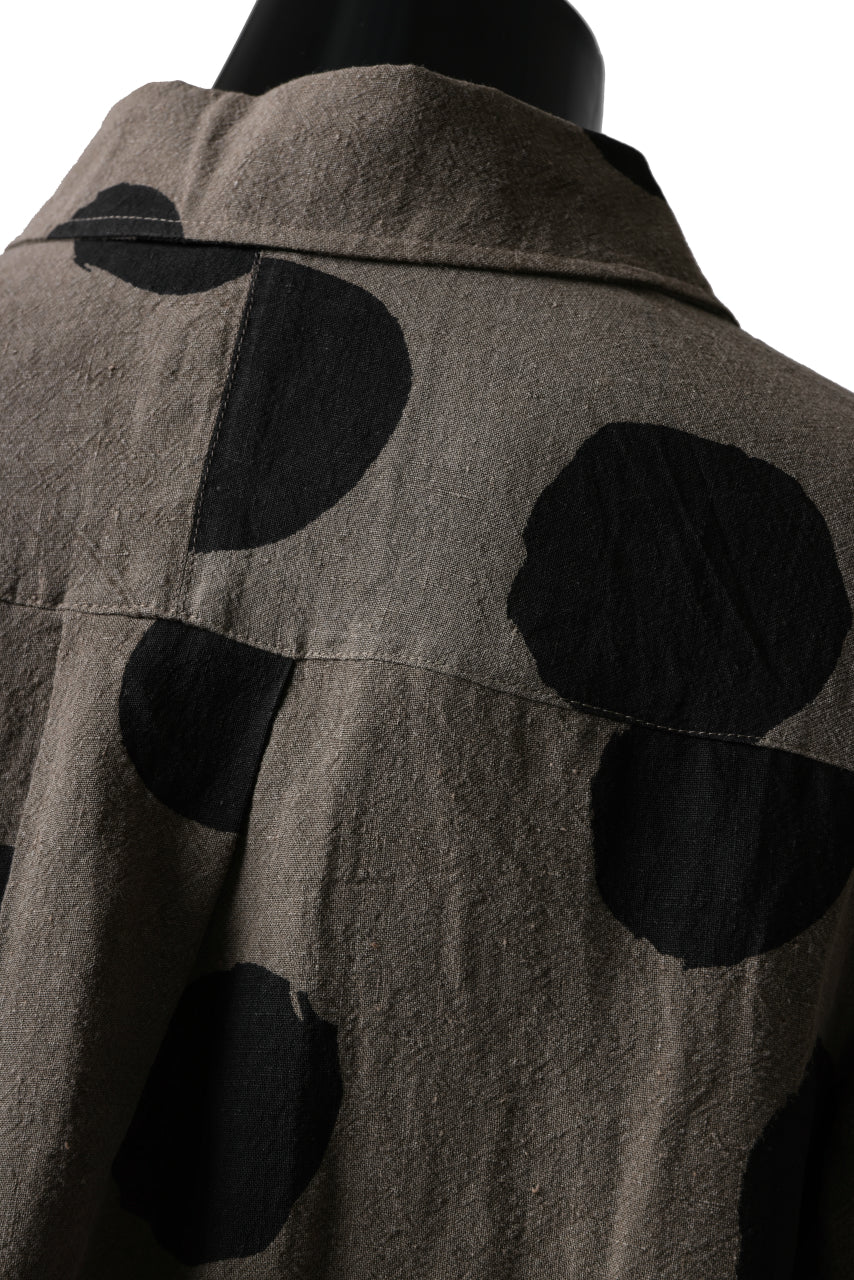Aleksandr Manamis Dots Shirt (BROWN) - Image 27