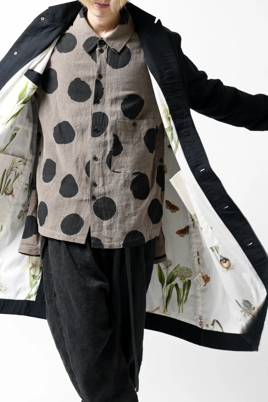 Aleksandr Manamis Dots Shirt (BROWN) - Image 48