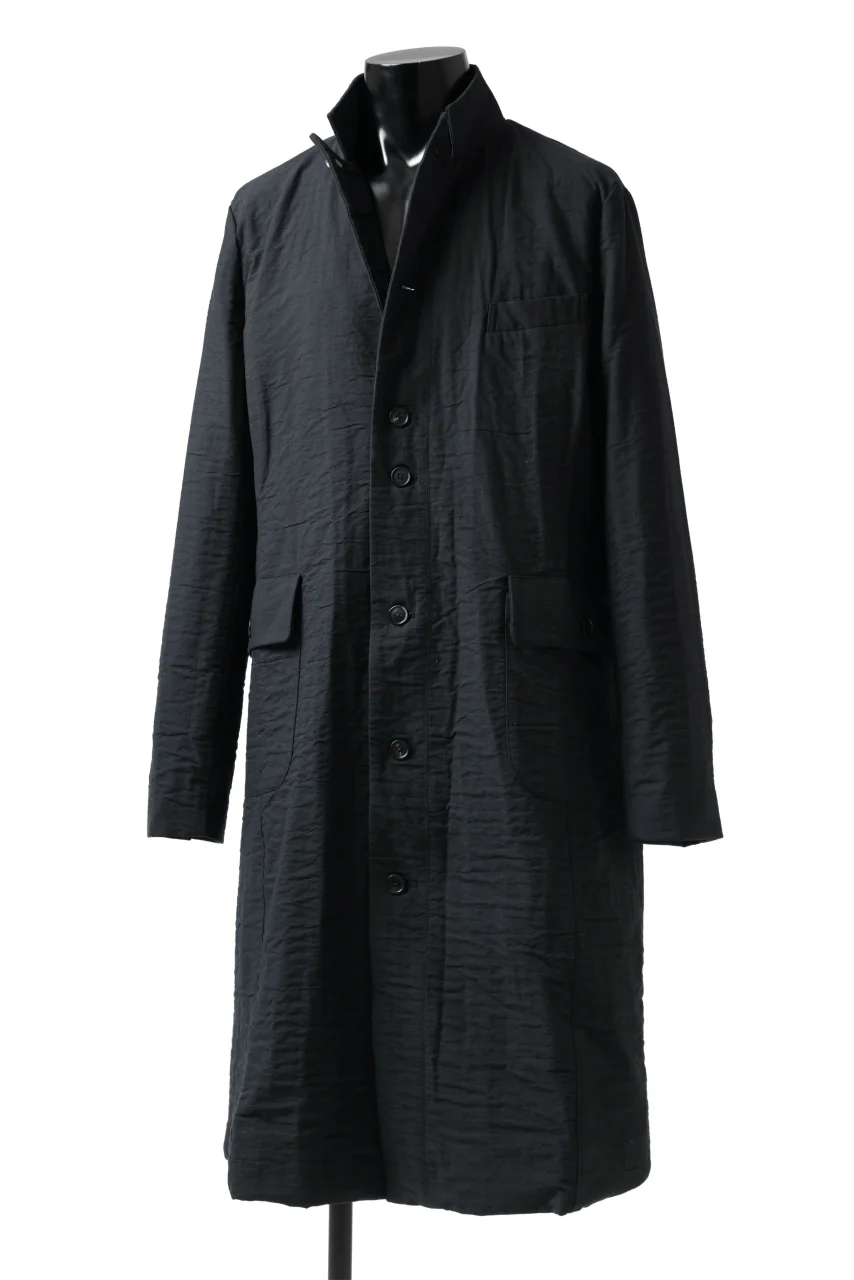 Aleksandr Manamis Double Benz Long Coat (BLACK) - Image 13