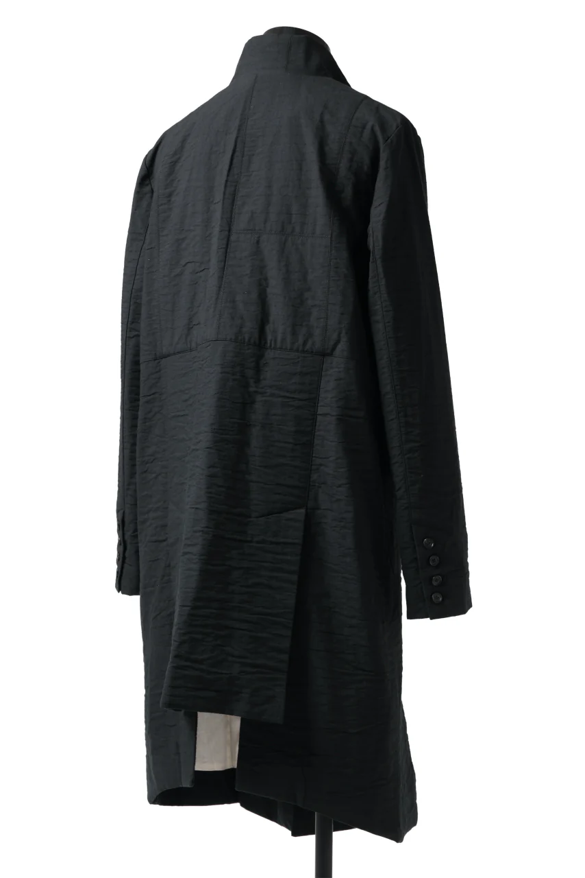 Aleksandr Manamis Double Benz Long Coat (BLACK) - Image 17