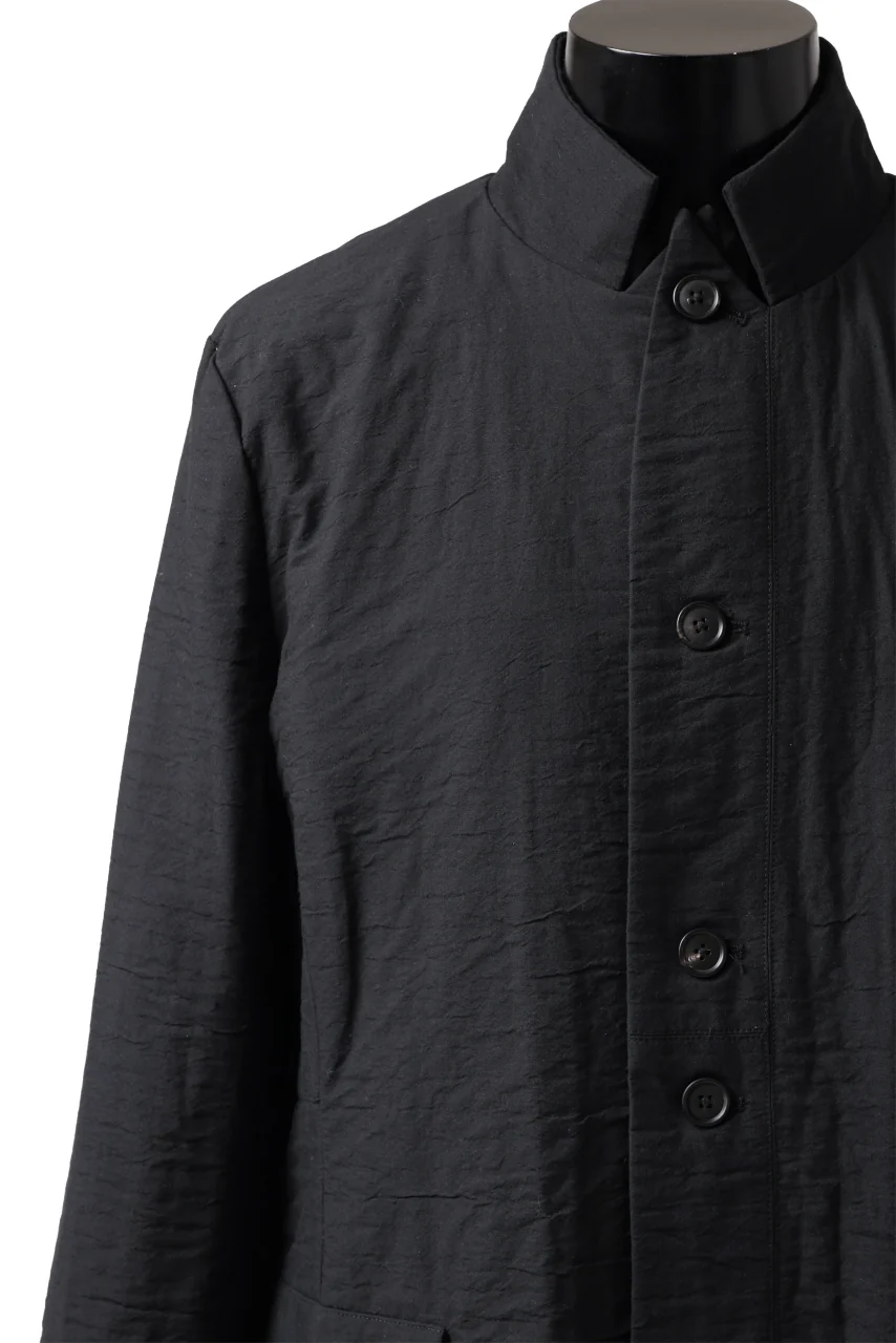 Aleksandr Manamis Double Benz Long Coat (BLACK) - Image 18
