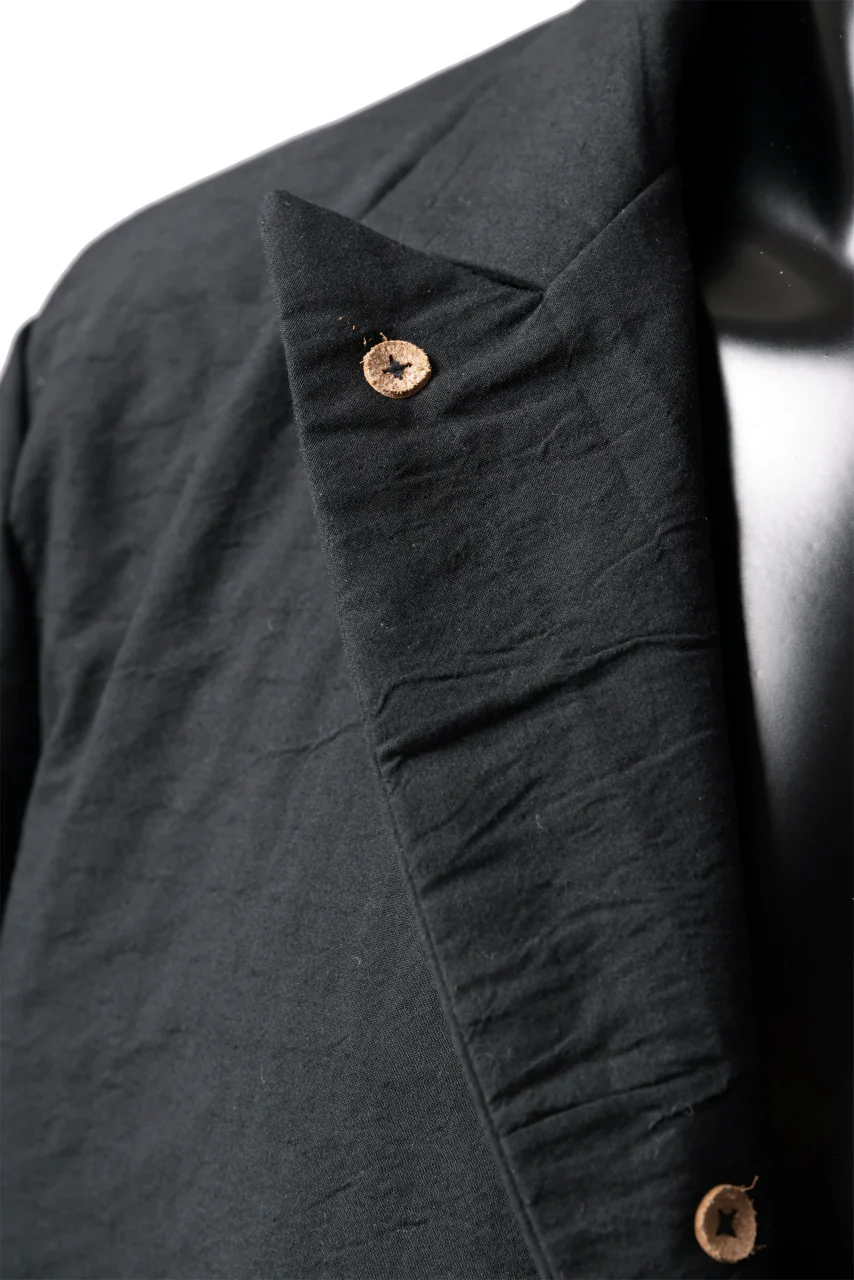 Aleksandr Manamis Double Benz Long Coat (BLACK) - Image 26