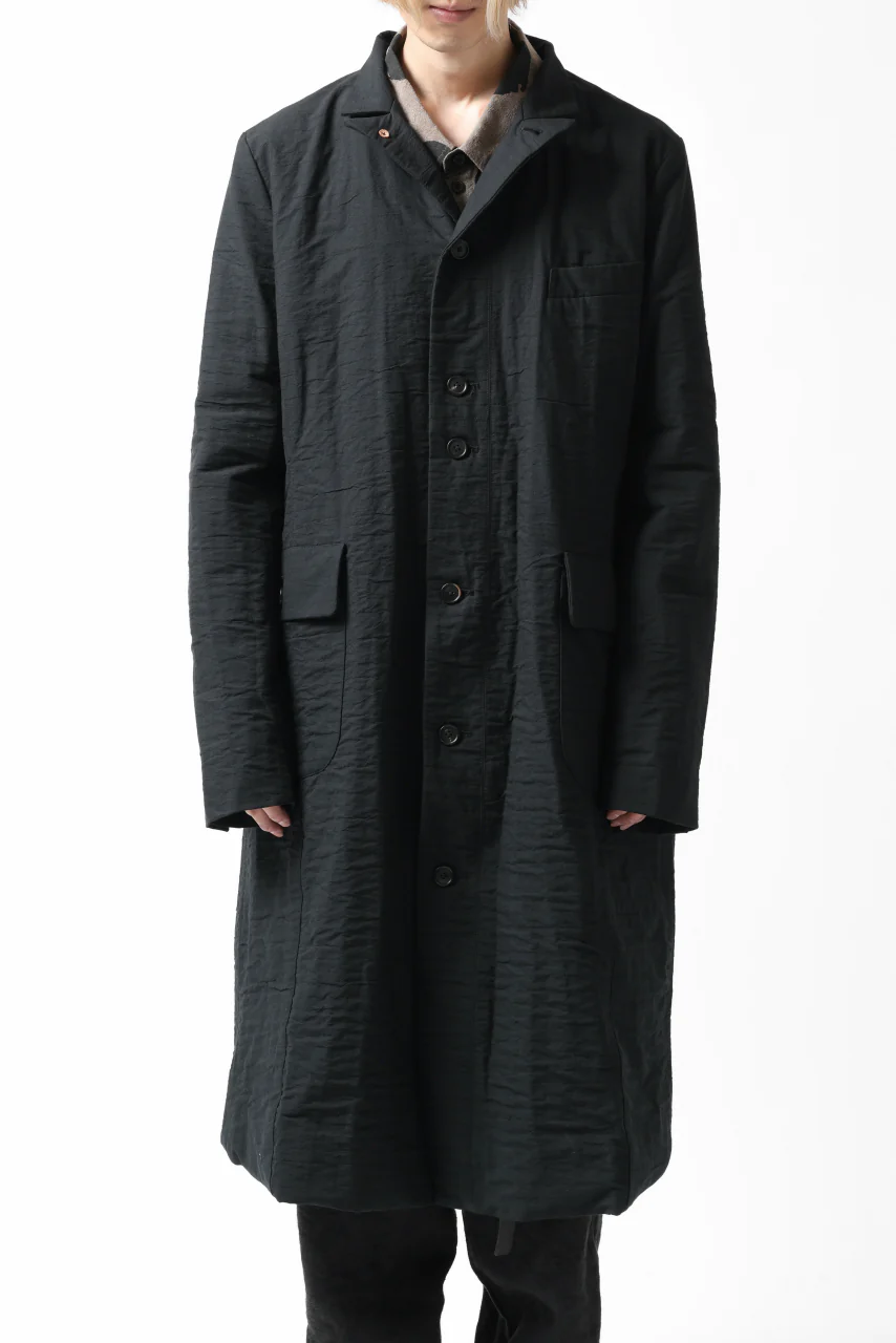 Aleksandr Manamis Double Benz Long Coat (BLACK) - Image 3
