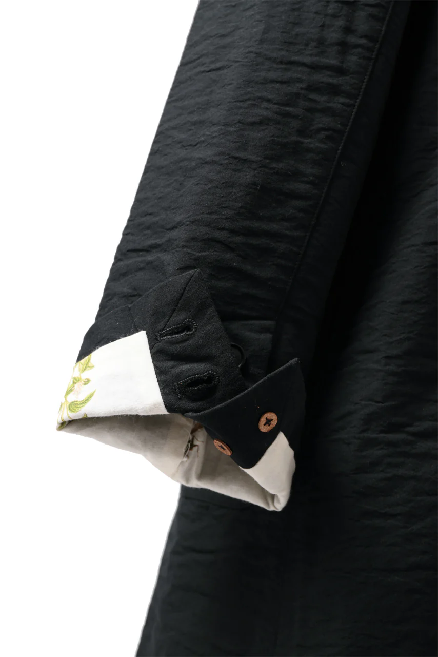Aleksandr Manamis Double Benz Long Coat (BLACK) - Image 30