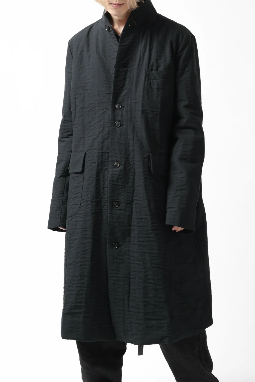 Aleksandr Manamis Double Benz Long Coat (BLACK) - Image 39
