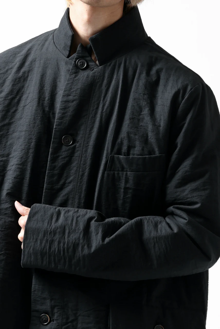 Aleksandr Manamis Double Benz Long Coat (BLACK) - Image 45
