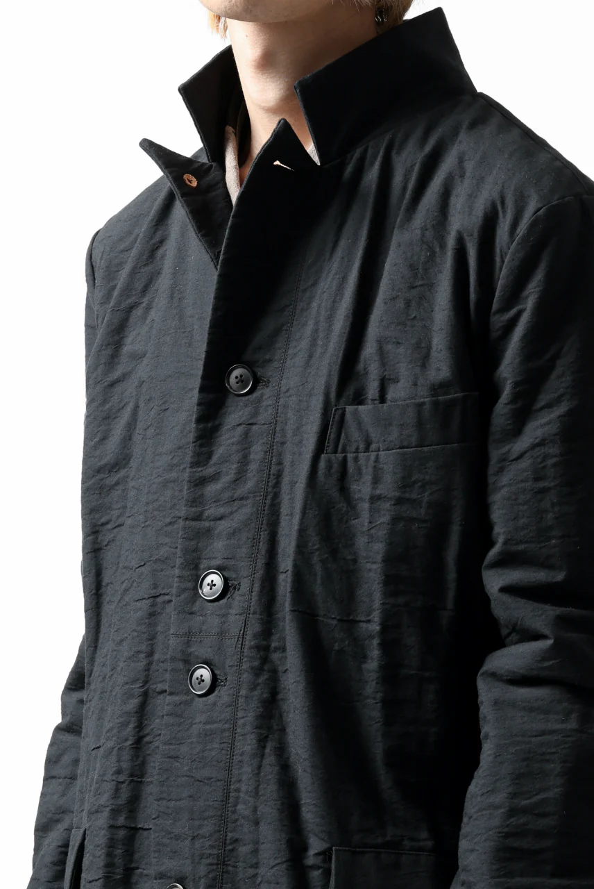 Aleksandr Manamis Double Benz Long Coat (BLACK) - Image 46