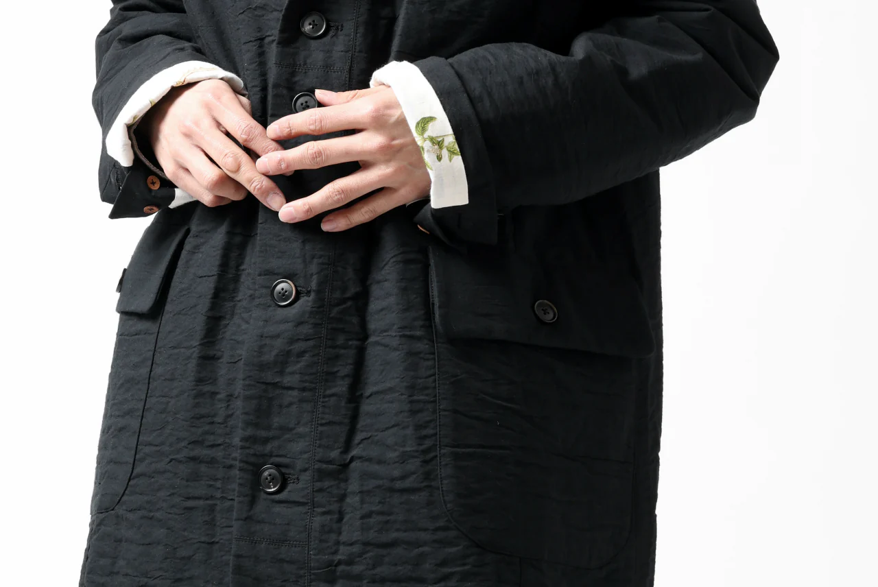 Aleksandr Manamis Double Benz Long Coat (BLACK) - Image 56