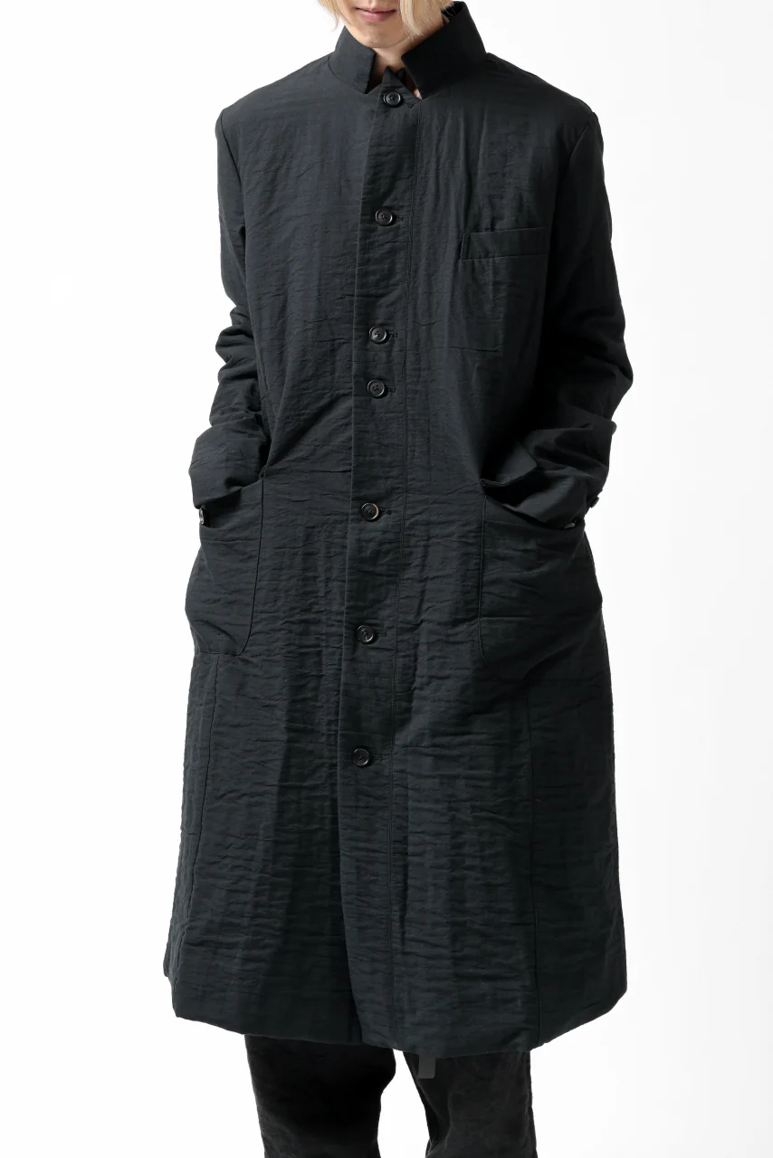 Aleksandr Manamis Double Benz Long Coat (BLACK) - Image 6