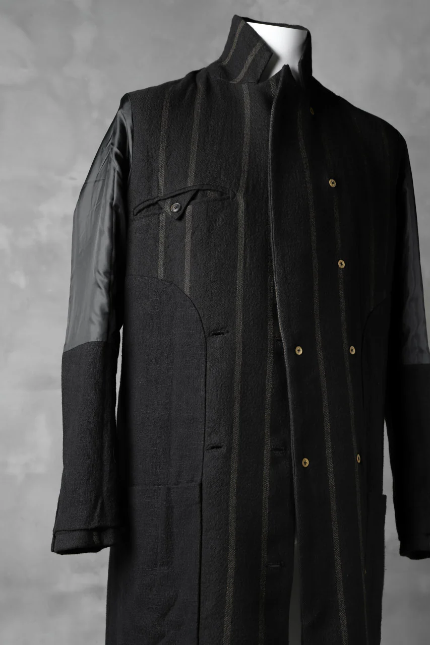 Aleksandr Manamis Double Breasted Stripe Coat - Image 24
