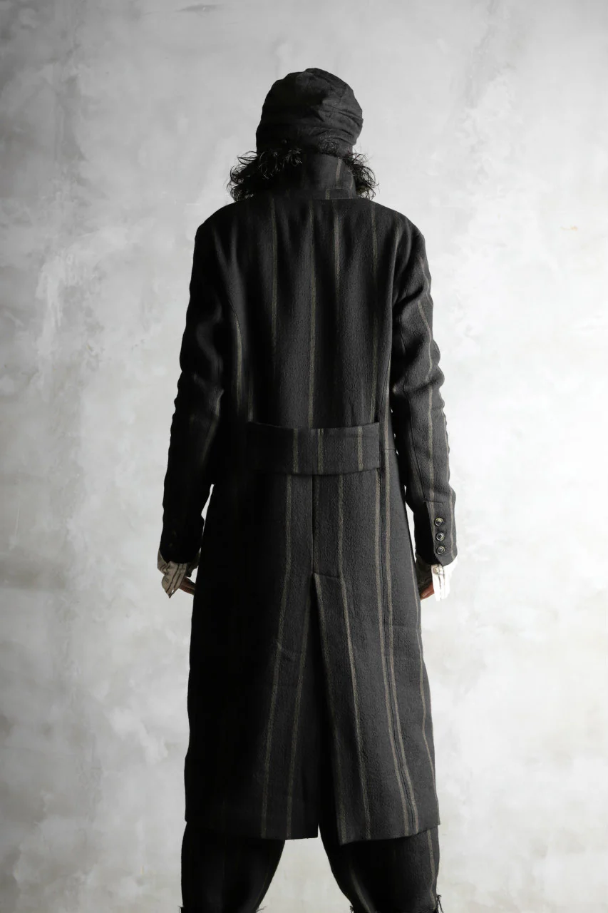 Aleksandr Manamis Double Breasted Stripe Coat - Image 33