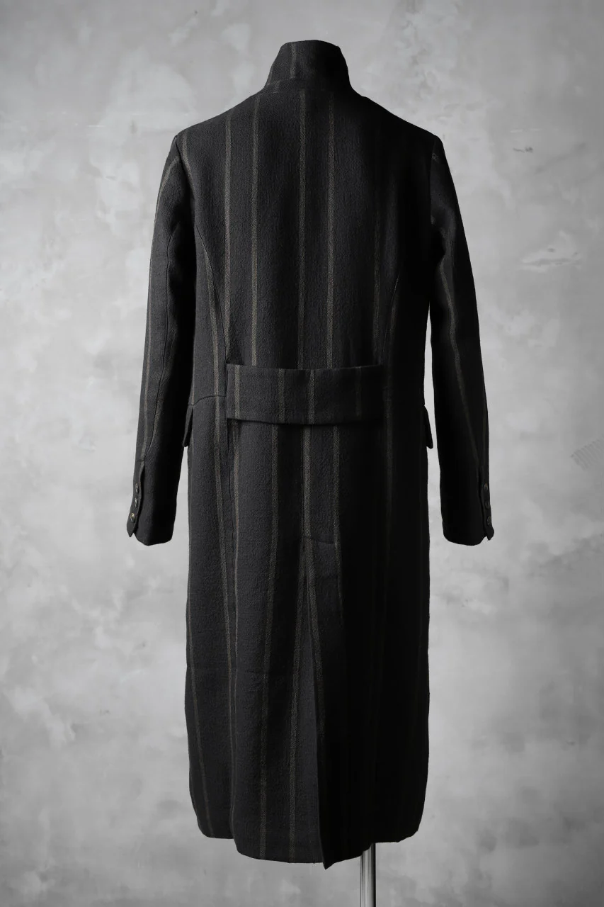 Aleksandr Manamis Double Breasted Stripe Coat - Image 5