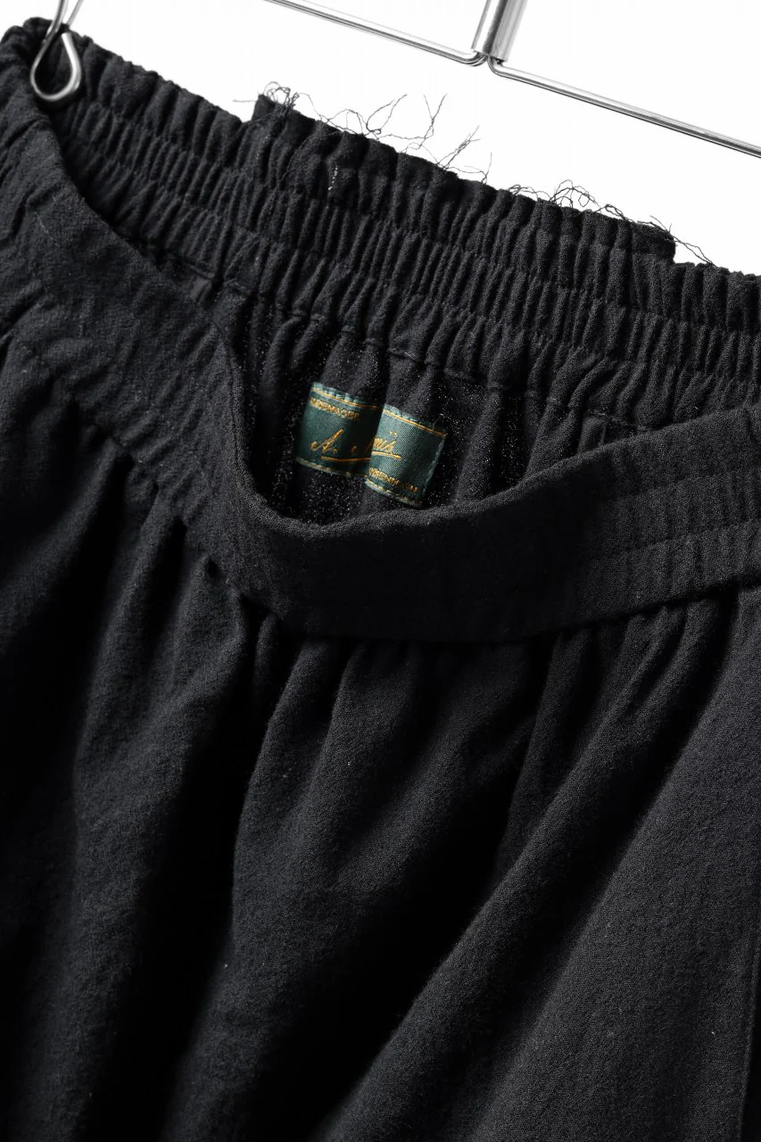 Aleksandr Manamis excluive A Shape Ruffle Edge Pant (BLACK) - Image 14