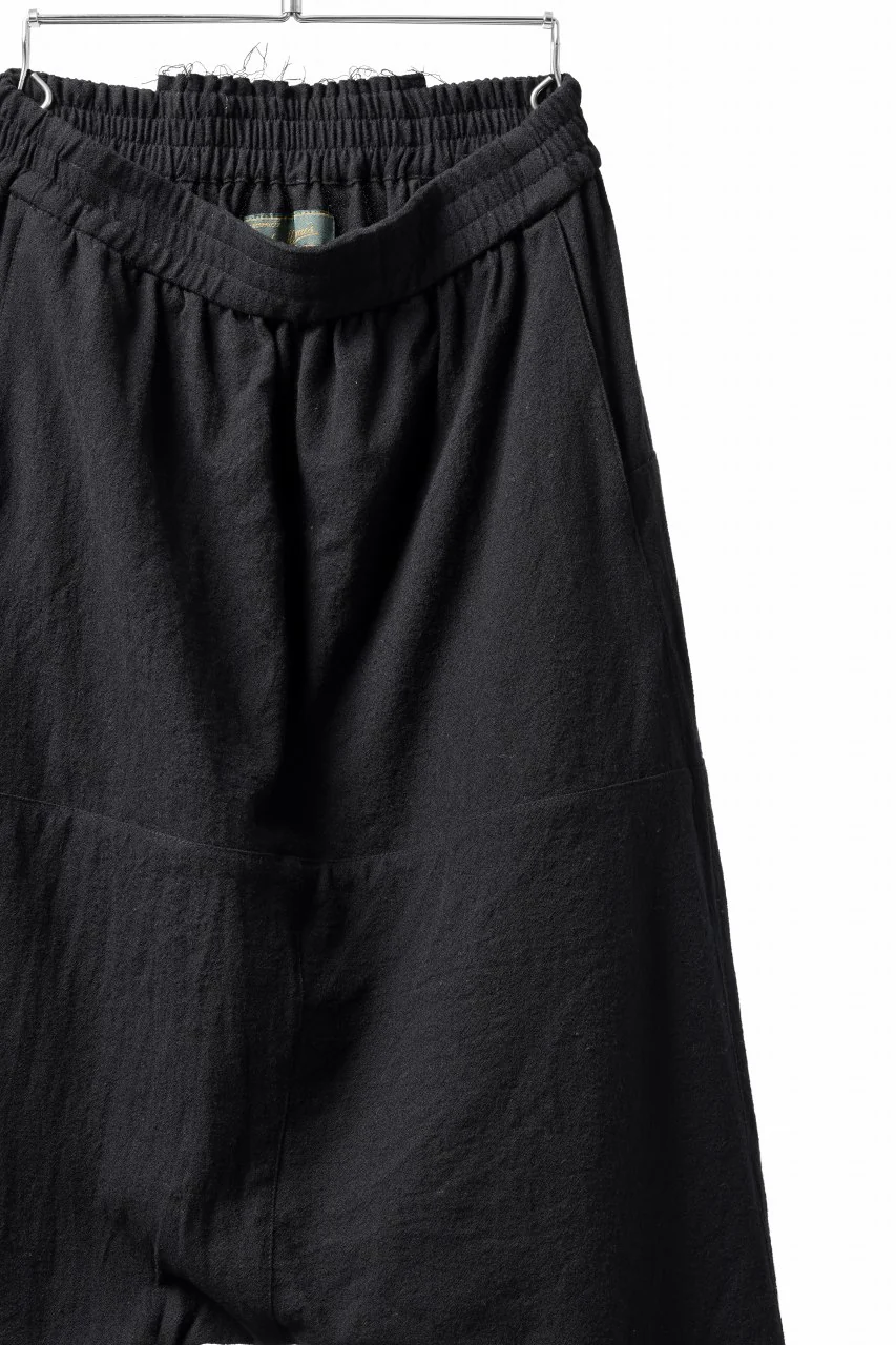 Aleksandr Manamis excluive A Shape Ruffle Edge Pant (BLACK) - Image 8